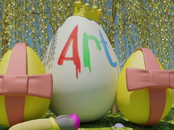 Royal art egg y goldens ;D