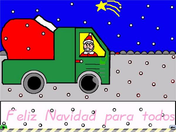 ¿?¿?Santa en Camion, veo bien?¿?¿