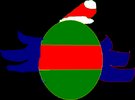 Mi Egg Navideño y maligno O_O