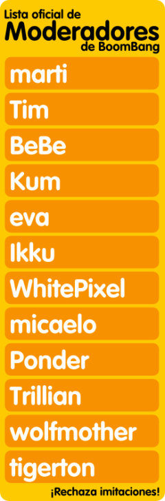 BoomBang's Official Moderator List